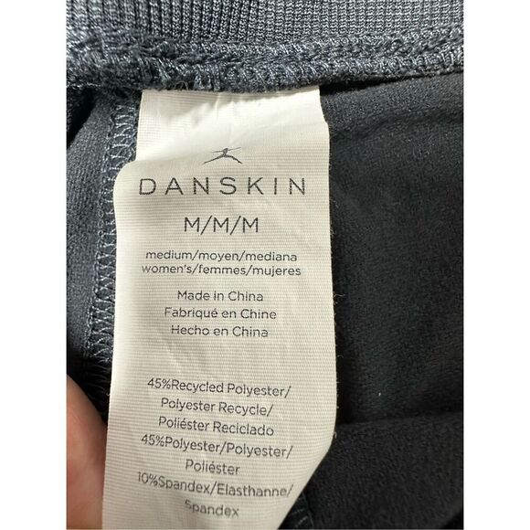 Danskin Women’s Camo Joggers Elastic Waist Black Gray Size M - Picture 7 of 12